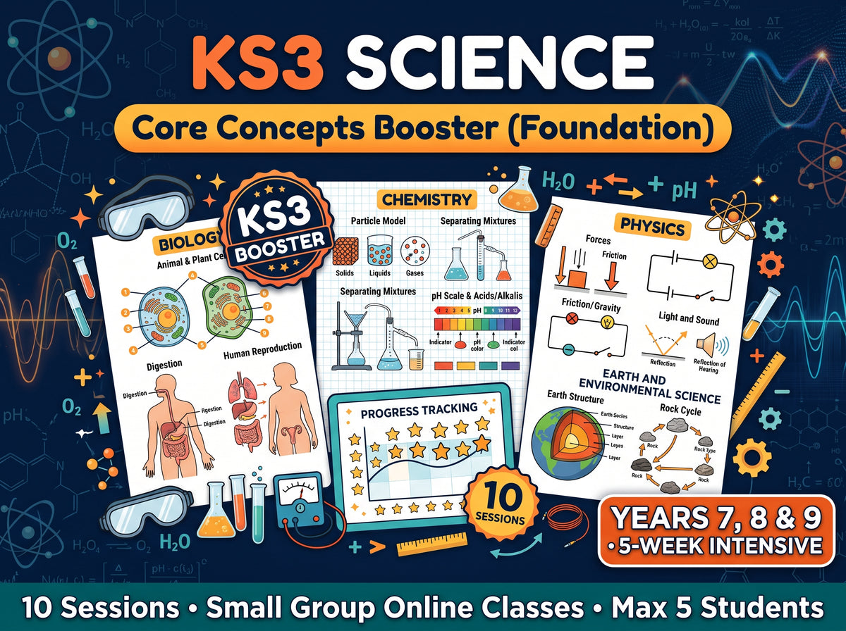 KS3 Science Core Concepts Booster (Foundation)